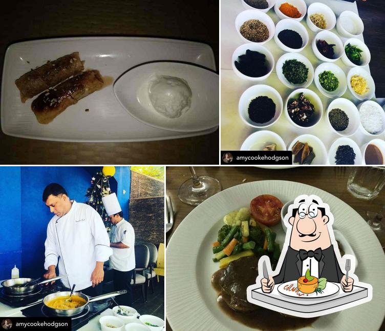 Food at The River Restaurant