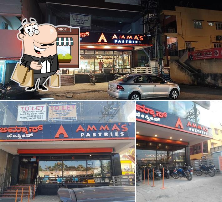 The exterior of Amma's Pastries
