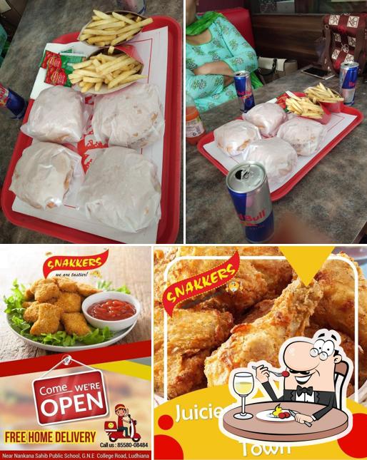 Meals at Snakkers