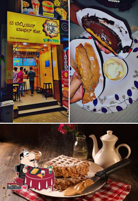 Waffles at The Belgian Waffle Co
