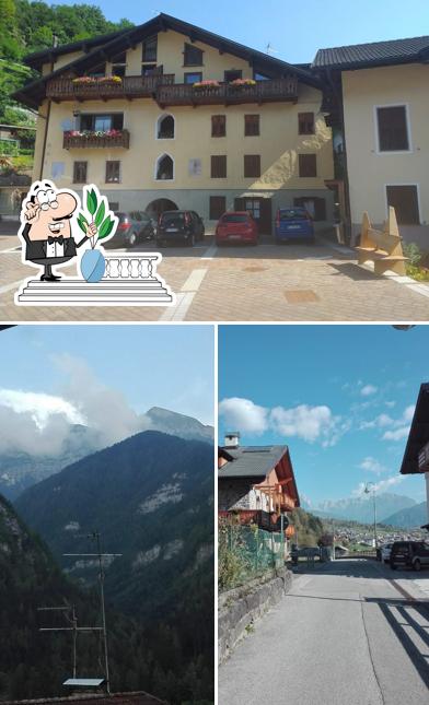 Goditi la vista dagli esterni di Bar Caffè Obber