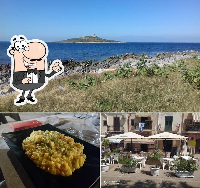 Dai un’occhiata alla immagine che presenta la esterno e cibo di Bar Giada