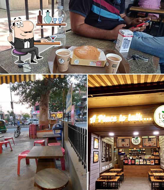 The interior of TeaPost Subhanpura