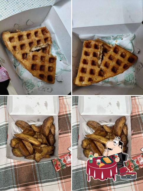 Waffles at Café pekoe
