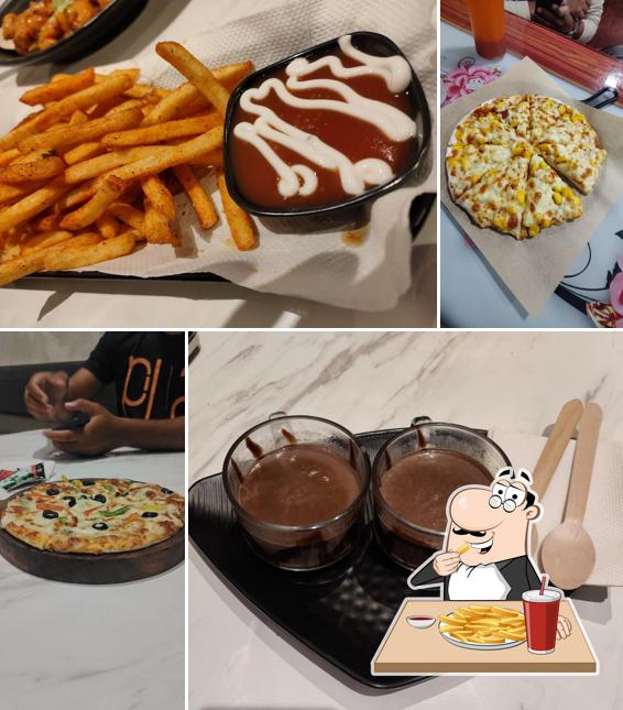 French fries at Cafés El Magnífico