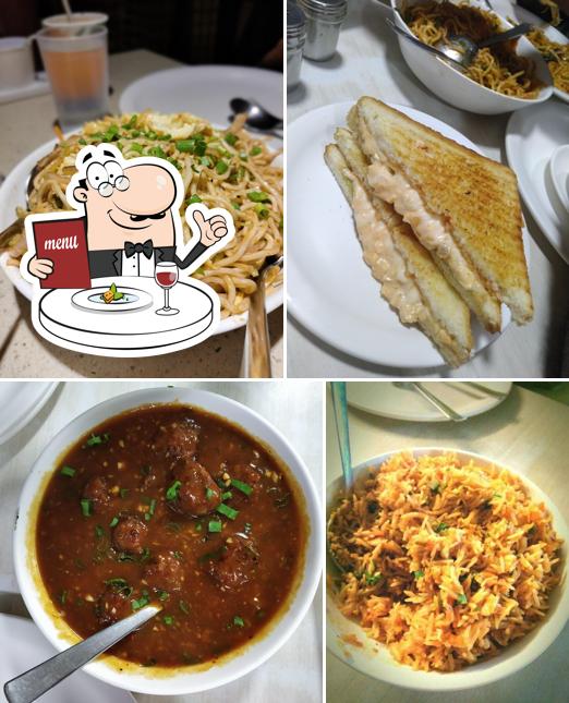 Food at Checkers Restaurant VCA