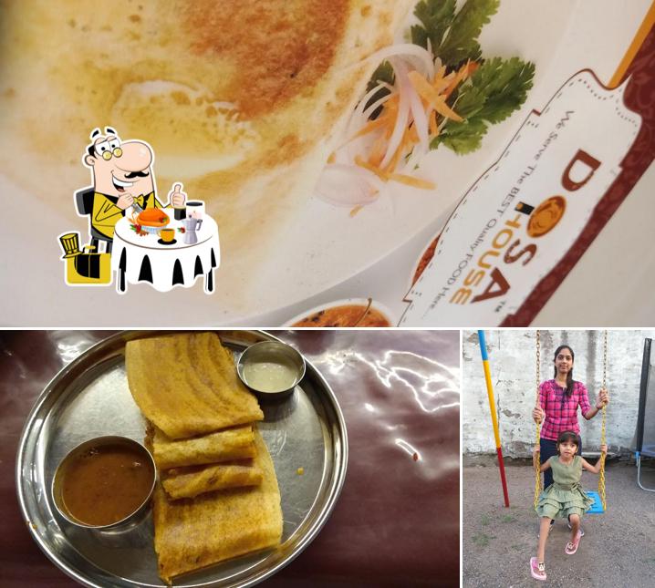 This is the picture depicting food and play area at Dosa House