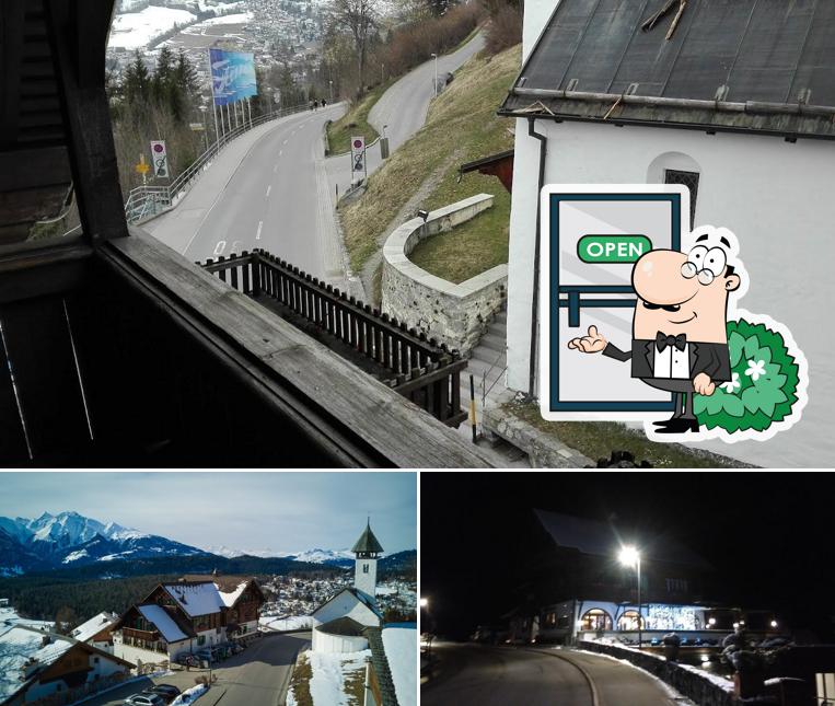 Goditi la vista dagli esterni di FidazerHof