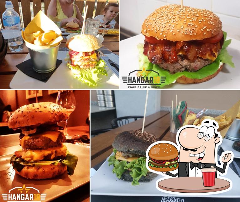 Gli hamburger di Hangar18 - Food Drink & Show potranno incontrare i gusti di molti
