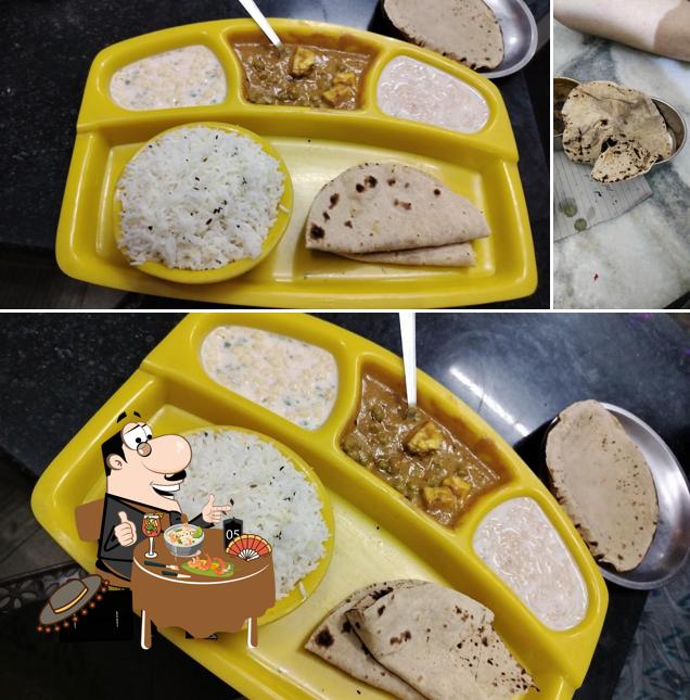 Food at Mahakal restaurant