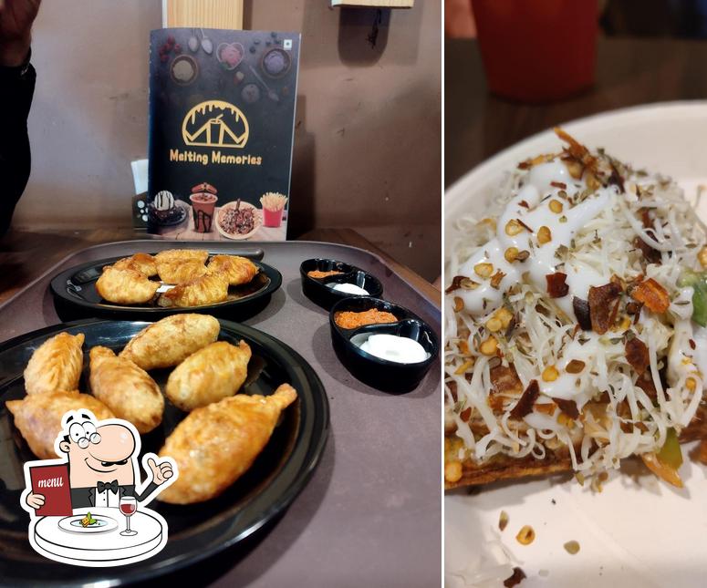 Food at Melting Memories Cafe