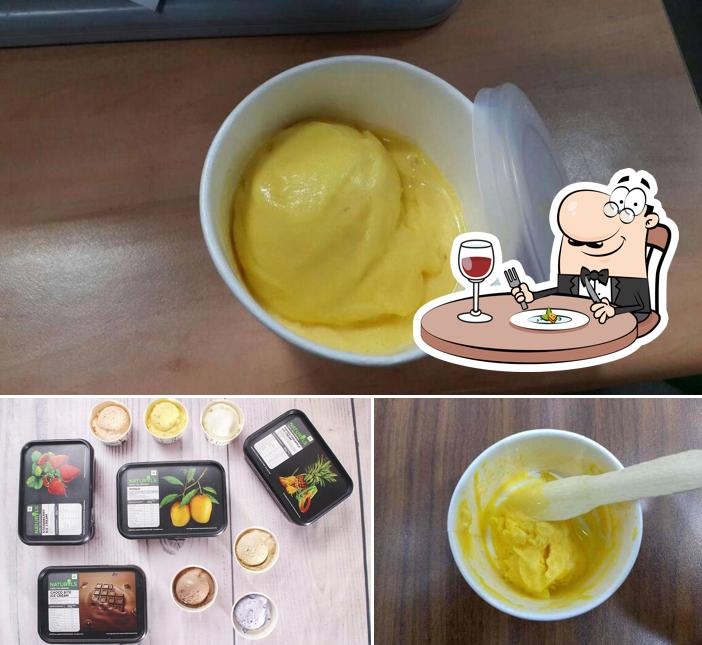 Food at Naturals Ice Cream
