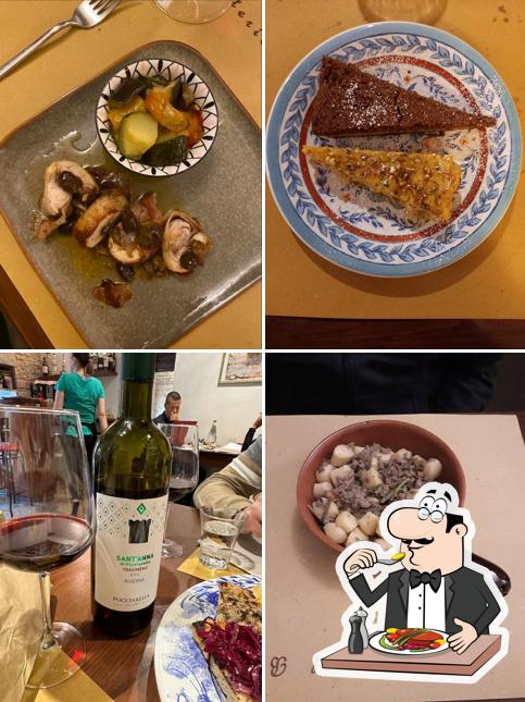 Platti al Osteria del Buchetto