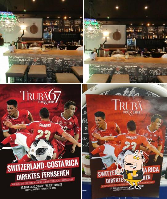 È gradevole bersi un bicchiere di vino a Trubä67 Wein Bar