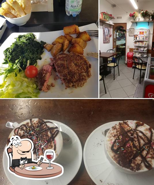 Guarda la foto che mostra la cibo e interni di Bar Giglio Rosso di Passaretti A. & C. sas