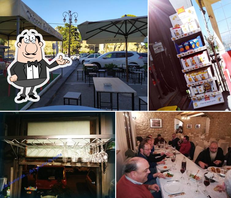 Gli interni di Kiosco Bar Castello di Lombardia