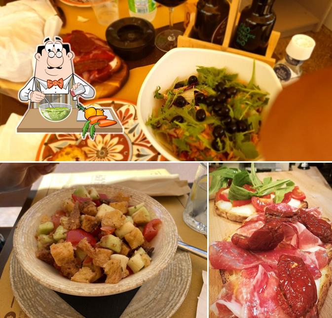 Insalata di alghe al L'Antica Credenza