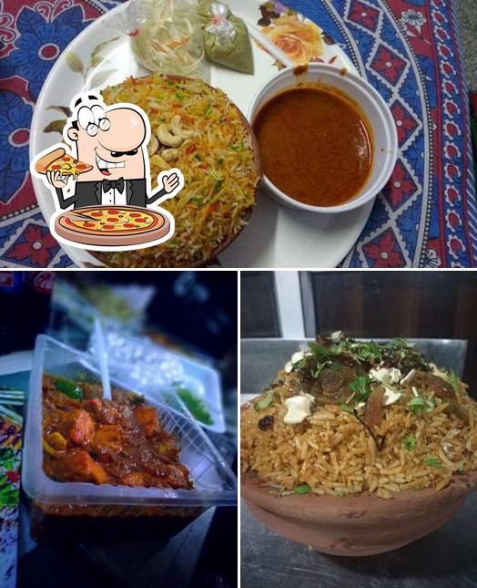 Try out pizza at Anjan Mutton And Chicken Products
