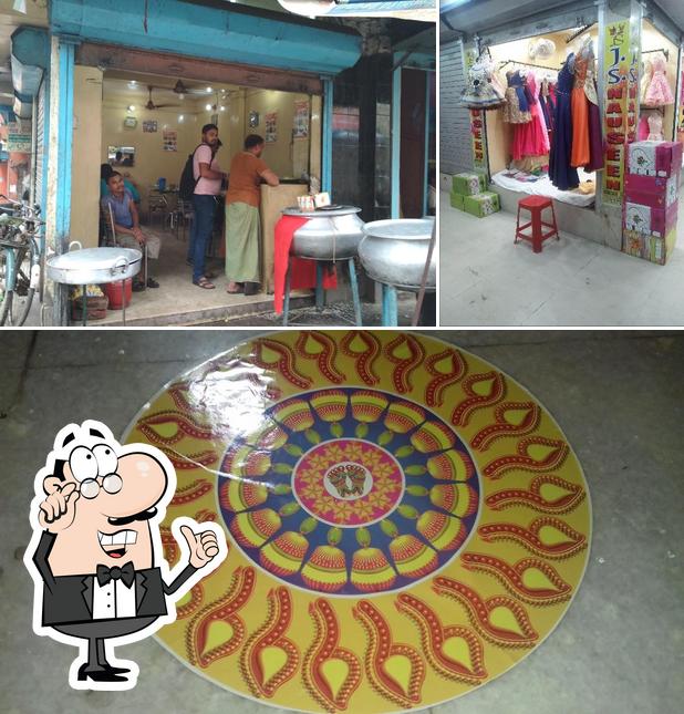 The interior of Ashirwad Biryani