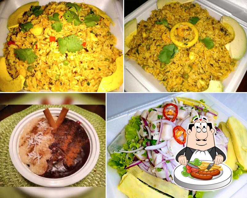 Comida em Delicias Peruanas