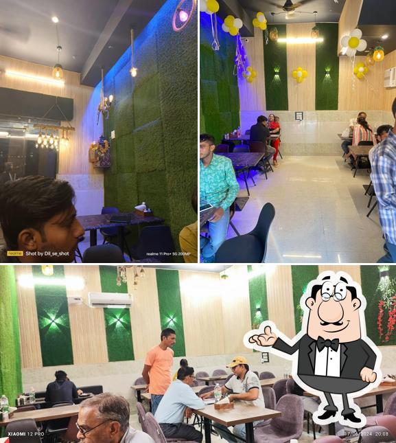 The interior of Shiva Food Court