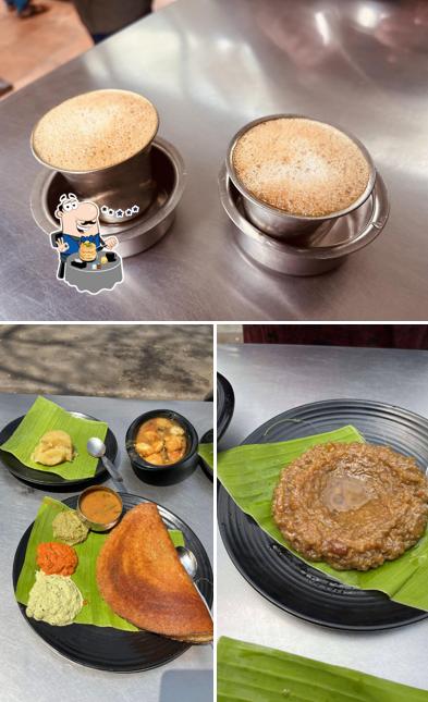 The photo of food and drink at The Srirangam Cafe