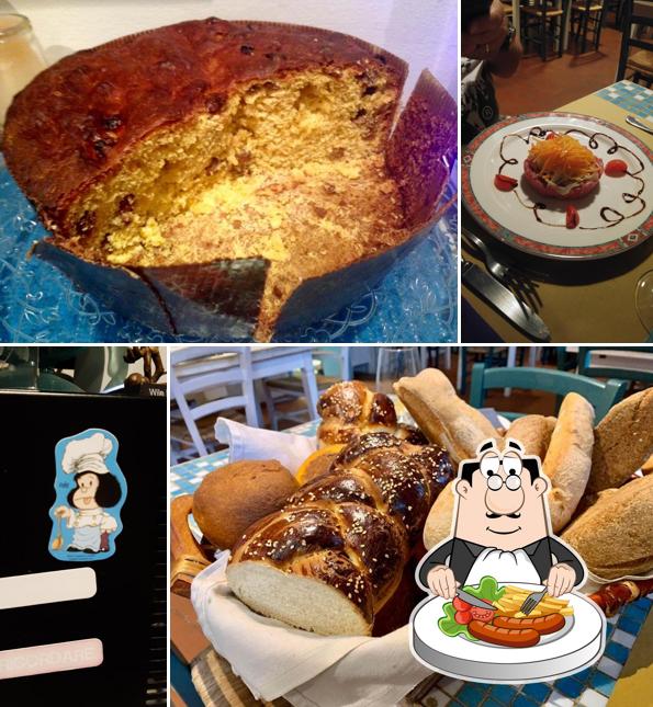 Cibo al Trattoria Mafalda