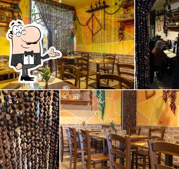 Gli interni di Trattoria Rendez Vous