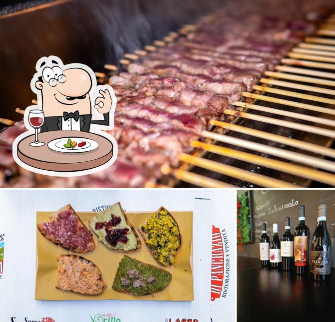 Tra le diverse cose da Trattoria Ovis si possono trovare la cibo e bevanda