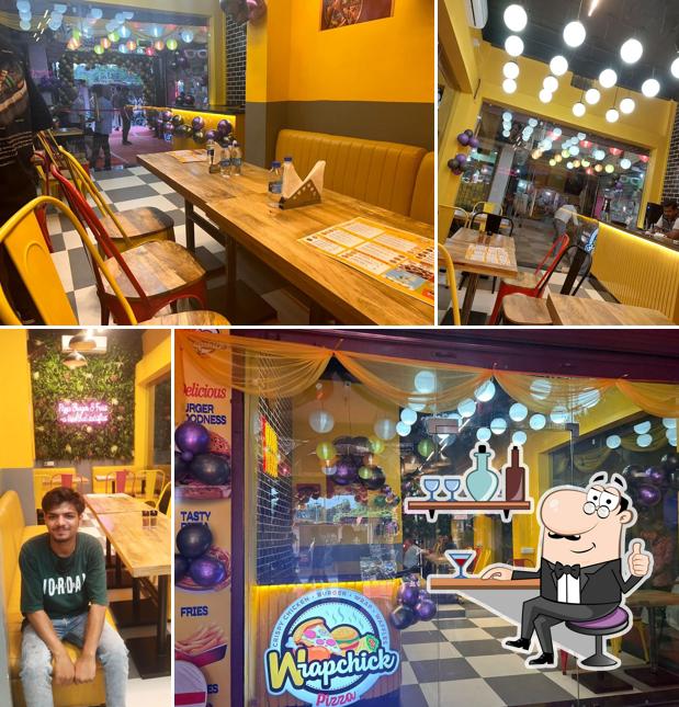 Check out how Wrapchick Pizza looks inside