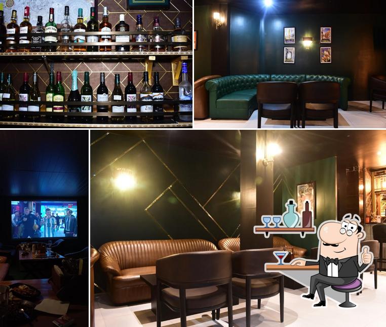 The interior of Bar Code