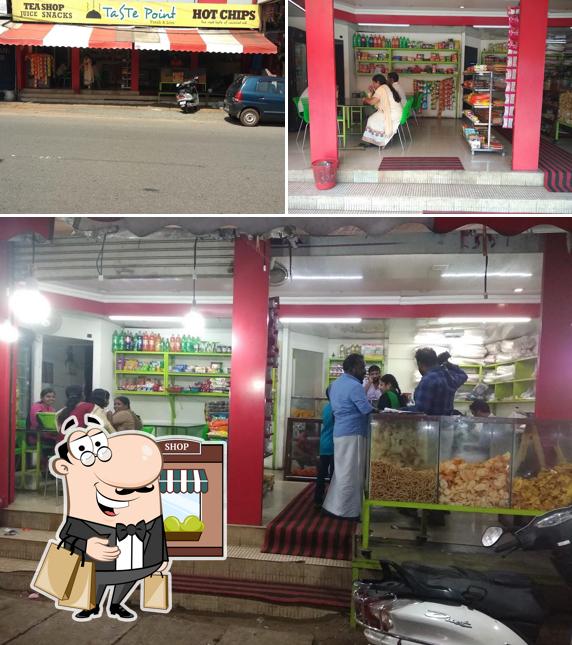 The exterior of TASTE POINT HOT CHIPS