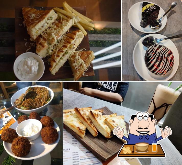 Food at Casablanca Cafe