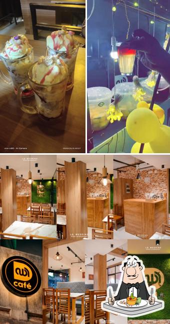 The restaurant's food and interior