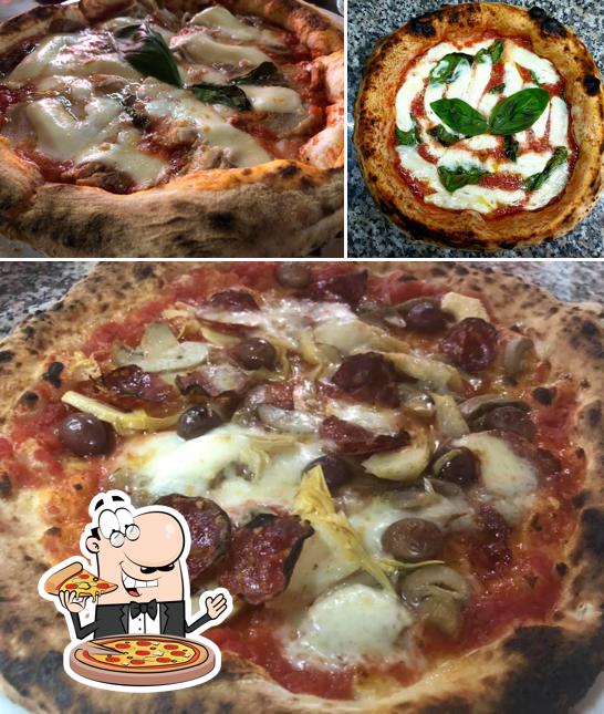 A Il borgo Bar Tabacchi Ristorante Pizzeria Braceria, puoi assaggiare una bella pizza