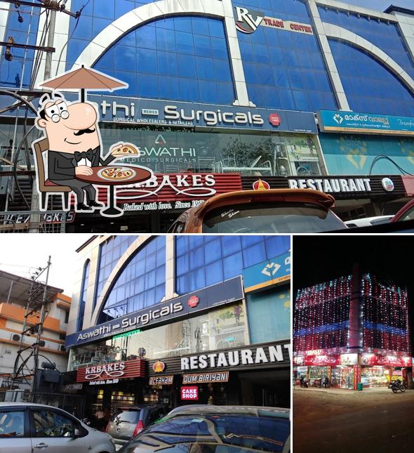 The exterior of KR Bakes & Restaurant