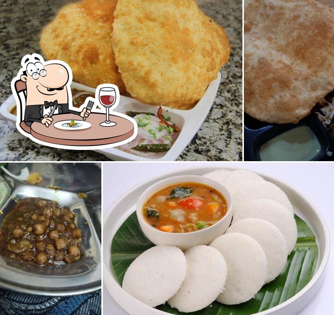 Food at Nagpal's Chole Bhature