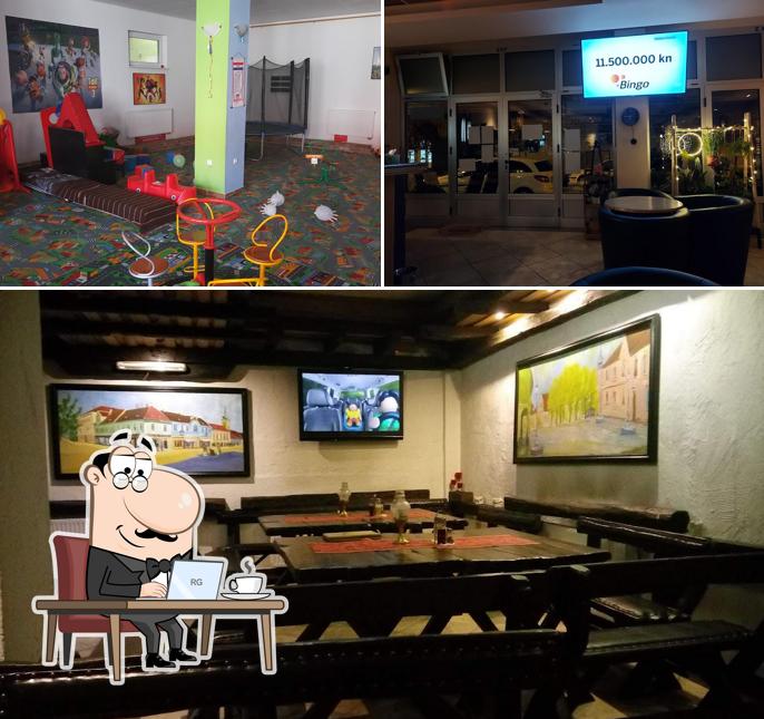 Gli interni di Hostel Plus