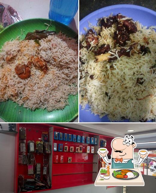 Food at Raj Cosma Restaurant