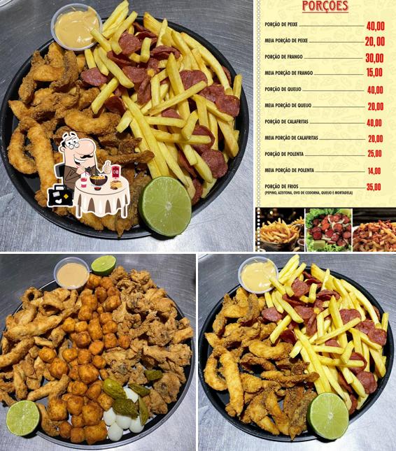 Mega porção ,Prato feito,lanches e porções