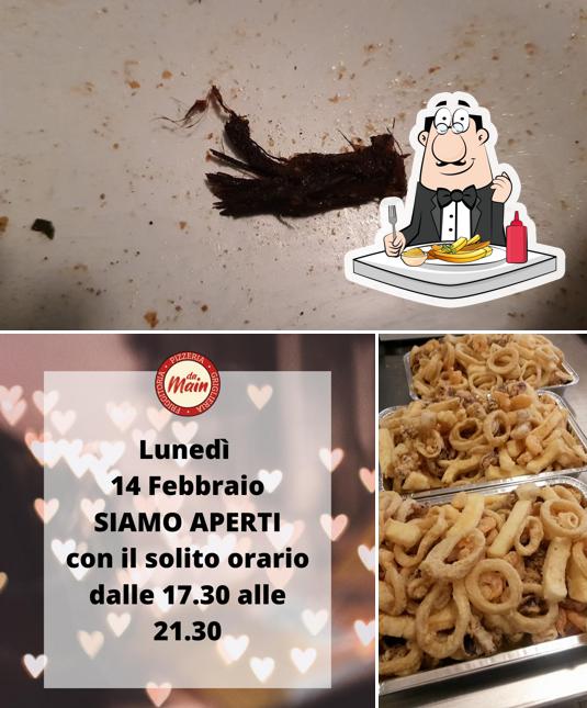 Assaggia un piatto di patatine a Pizzeria-Friggitoria-Griglieria Da Main