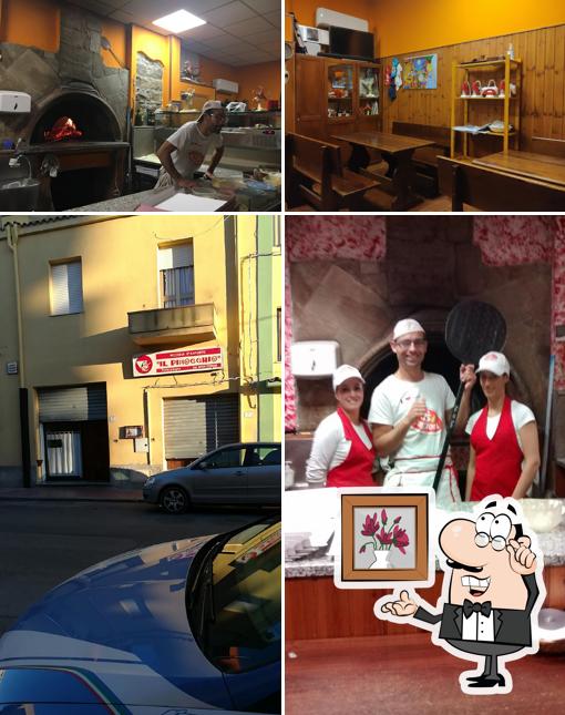 Gli interni di Pizzeria Il Pinocchio