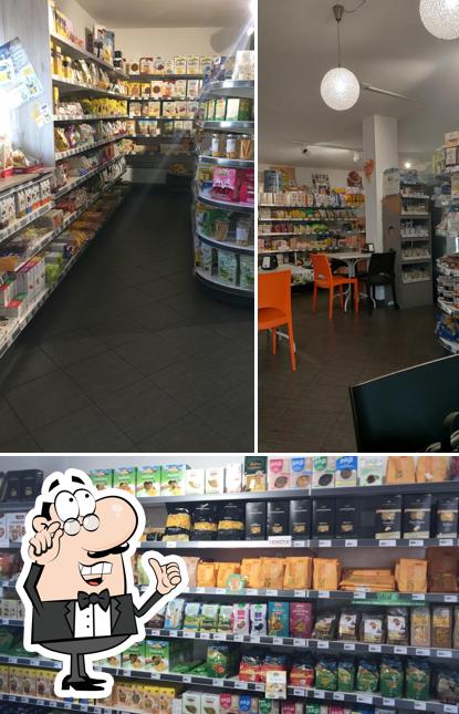 Gli interni di Arcobaleno dei Sapori
