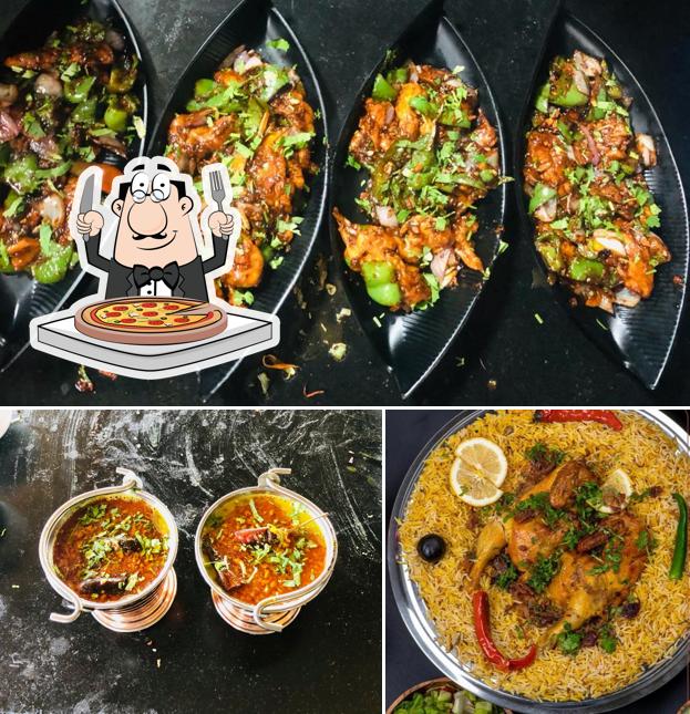 Order pizza at S K Kitchen