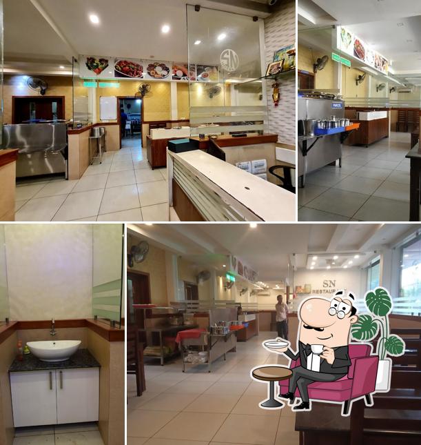 Check out how SN Vegetarian Restaurant looks inside