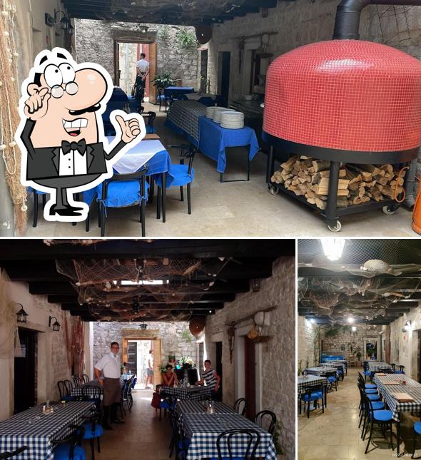 Gli interni di Tavern Riva
