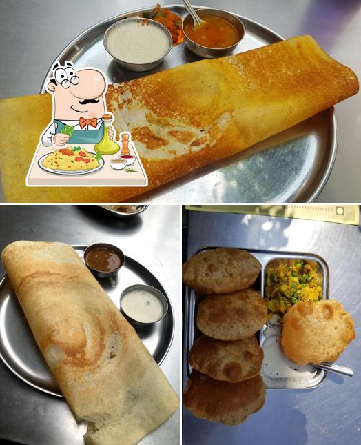 Food at Venkateshwara restaurant