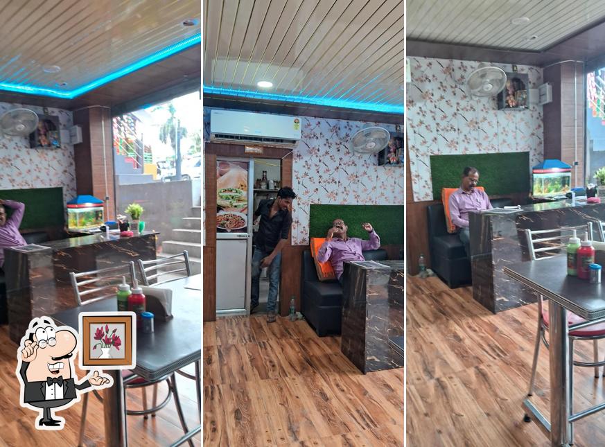 The interior of Swastik Restaurant