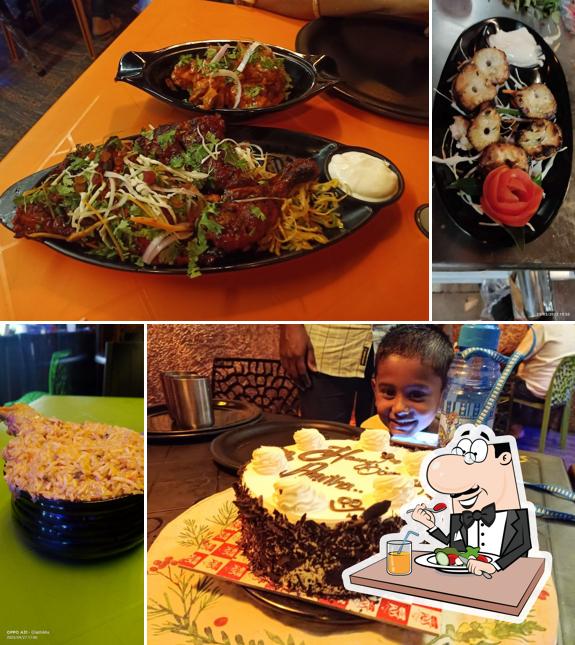 Food at The Cosmoos Restaurant