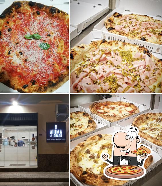 Ordina tra le svariate varianti di pizza